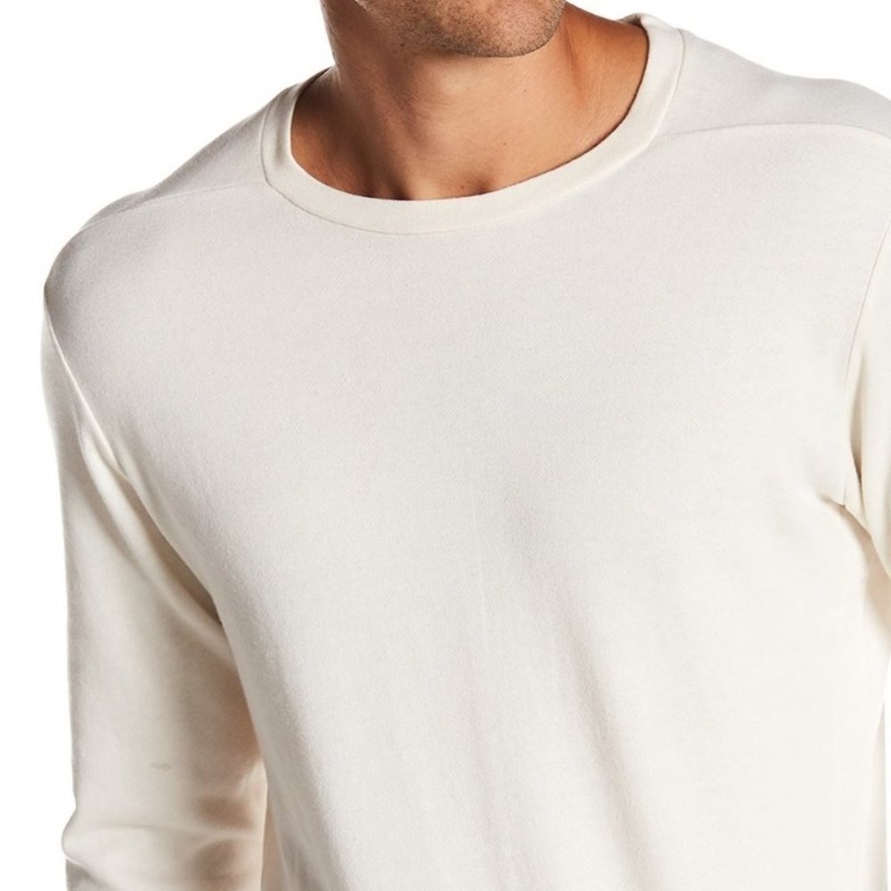 Diesel Dant Pullover Cotton Sweatshirt Smoke Grey - Picture 3 of 4